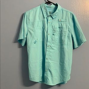 Boys XL button down fishing shirt